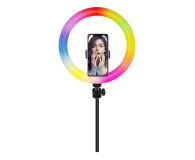 Mozos Lampa pierścieniowa LED 26cm RGB - 1239238 - zdjęcie 2